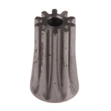 【878-7815】平歯車、モジュール 0.5、10歯、ボア内径:2mm、スチール