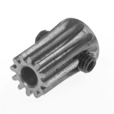 【878-7819】平歯車、モジュール 0.5、12歯、ボア内径:3mm、スチール
