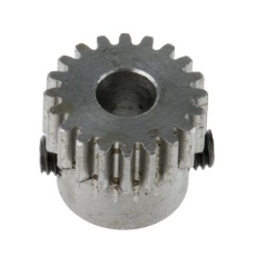 【878-7821】平歯車、モジュール 0.5、20歯、ボア内径:4mm、スチール