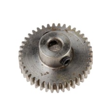【878-7831】平歯車、モジュール 0.5、40歯、ボア内径:4mm、スチール