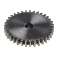 【878-7910】平歯車、モジュール 1、35歯、ボア内径:6mm、スチール