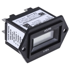 【896-6970】時間 アワーメータ カウンタ、6 桁、10 → 80 V dc LCDディスプレイ 埋込型、パネル取り付け