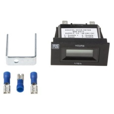 【896-6977】時間 アワーメータ カウンタ、6 桁、12 → 48 V ac/dc、50Hz LCDディスプレイ 埋込型、パネル取り付け