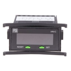 【896-6992】時間 、分 、秒 カウンタ、デジタルアワーメータ カウンタ、7 桁、9 → 30 V dc、40Hz LCDディスプレイ 埋込型、パネル取り付け