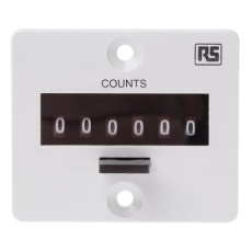 【896-7015】パルス インパルスカウンタ カウンタ、6 桁、24 V dc、10Hz インパルスディスプレイ パネル取り付け