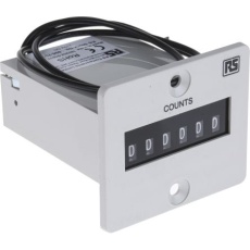 【896-7018】パルス インパルスカウンタ カウンタ、6 桁、220 V dc、10Hz デジタルディスプレイ パネル取り付け