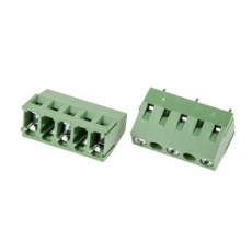 【897-0966】基板用端子台、10A、300 V、10mmピッチ、1列、3極