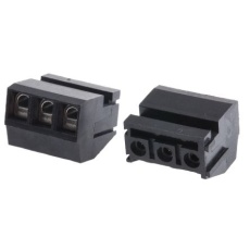 【897-1290】基板用端子台、10A、250 V、5mmピッチ、1列、3極