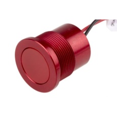 【898-7693】パイロットランプ、12V、赤、実装ホールサイズ:22mm