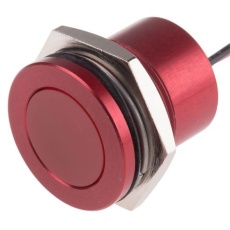 【898-7719】パイロットランプ、220V ac、赤、実装ホールサイズ:22mm