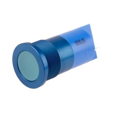 【898-7788】パイロットランプ、28V、青、実装ホールサイズ:22mm