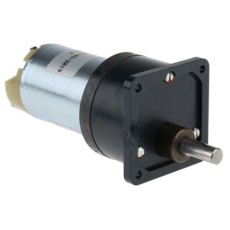 【901-3291】ブラシ付きギア DCギヤードモータ 12V 20 Ncm 80 rpm