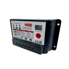 【905-4536】太陽電池充電コントローラー、12 V、24 V、135 x 70 x 35mm