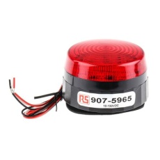 【907-5965】信号灯 LED灯赤 10 → 100 V dc