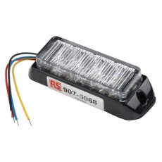 【907-5968】ライトモジュール LED灯緑 12 V dc、24 V dc