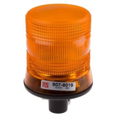 【907-6019】信号灯 LED灯アンバー 10 →100Vdc