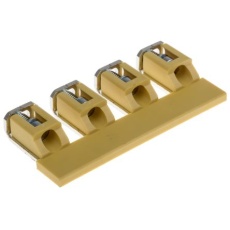 【913-1320】DINレール取付用端子アクセサリ ジャンパバー