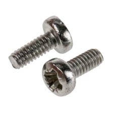 【914-1466】なべ形 小ねじ M2 5.0mm ステンレス鋼(100個入り)
