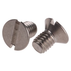 【914-1894】皿頭 小ねじ M6 10.0mm ステンレス鋼(50個入り)