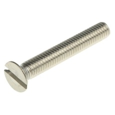 【914-1898】皿頭 小ねじ M6 12.0mm ステンレス鋼(50個入り)