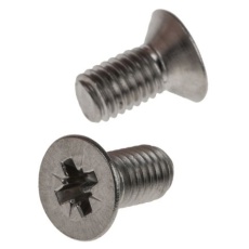【914-1958】皿頭 小ねじ M5 10.0mm ステンレス鋼(100個入り)