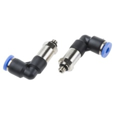 【916-0754】エア継手 エルボーねじ付きアダプタ