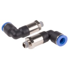 【916-0788】エア継手 エルボーねじ付きアダプタ