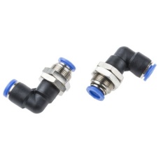 【916-0842】エア継手 バルクヘッドチューブ対チューブアダプタ