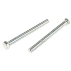 【917-3059】六角ボルト M16 x 180.0mm スチール(10個入り)