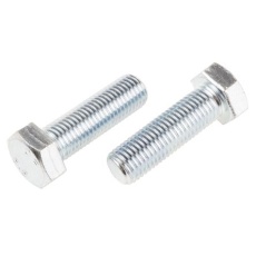 【917-3065】六角ボルト M20 x 65.0mm スチール(10個入り)