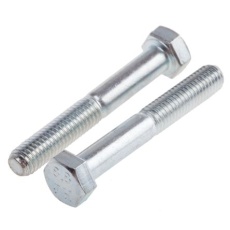 【917-3081】六角ボルト M5 x 35.0mm スチール(50個入り)