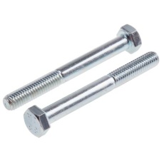 【917-3093】六角ボルト M5 x 45.0mm スチール(50個入り)