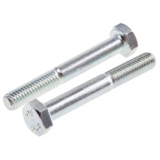 【917-3100】六角ボルト M6 x 45.0mm スチール(100個入り)