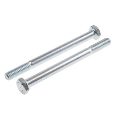 【917-3110】六角ボルト M6 x 75.0mm スチール(50個入り)