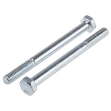【917-3116】六角ボルト M6 x 70.0mm スチール(50個入り)