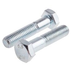 【917-3160】六角ボルト M10 x 65.0mm スチール(25個入り)