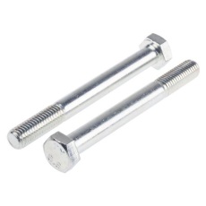 【917-3201】六角ボルト M12 x 110.0mm スチール(25個入り)
