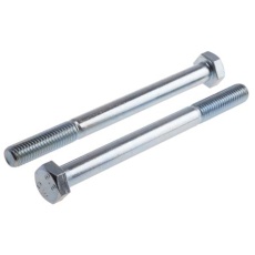 【917-3286】六角ボルト M14 x 130.0mm スチール(25個入り)