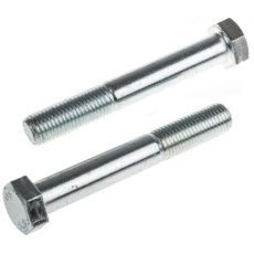 【917-3324】六角ボルト M20 x 140.0mm スチール(10個入り)