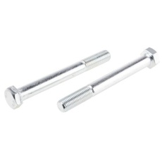 【917-3330】六角ボルト M20 x 180.0mm スチール(5個入り)