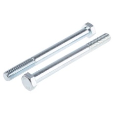 【917-3346】六角ボルト M20 x 220.0mm スチール(5個入り)