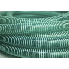 【917-5005】ホース、内径:38mm、PVC、緑、30m
