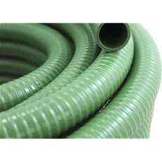 【917-5080】ホース、内径:76mm、PVC、緑、10m
