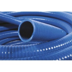 【917-5106】ホース、内径:25.4mm、PVC、青、5m
