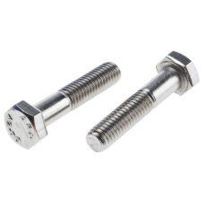 【917-6229】六角ボルト M6 x 30.0mm ステンレス(50個入り)
