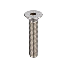 【917-6232】六角穴付ボルト M8 x 40mm六角ソケット皿頭(50個入り)