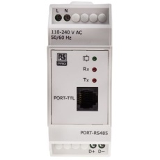 【917-6383】通信モジュール 110 → 240 V ac 1 入力 1 出力 RS485