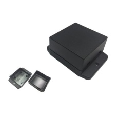 【919-0323】ABS樹脂 50 x 50 x 27mm Black