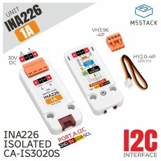 【M5STACK-U200-1A】M5Stack INA226 電流電圧測定ユニット(絶縁型・±1Aレンジ)