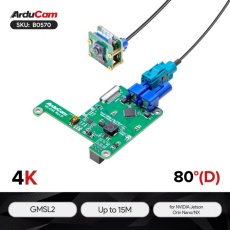 【UCTRONICS-B0570】ArduCAM GMSL2対応8MP Jetson Orin Nano/NX用カメラ拡張キット